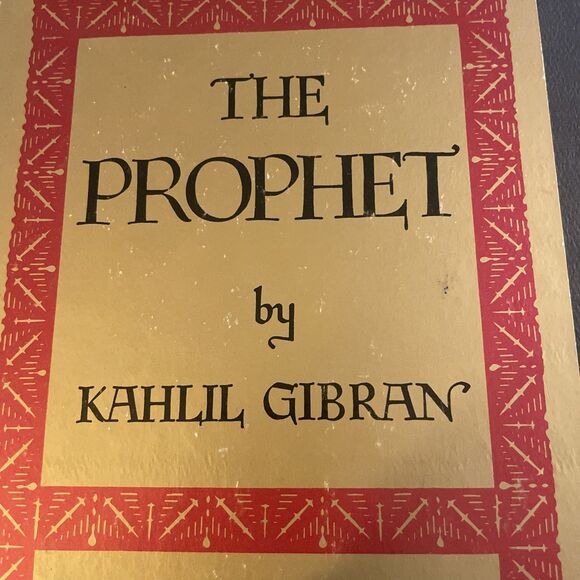 THE PROPHET by Kahlil Gibran 1978 Hardcover w/ Slipcase Box Deluxe Edition Knopf - Picture 3 of 10